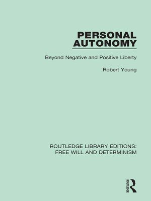 cover image of Personal Autonomy
